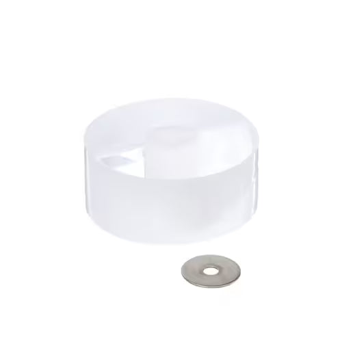 Whirlpool 4388736 ice dispenser auger drum front view