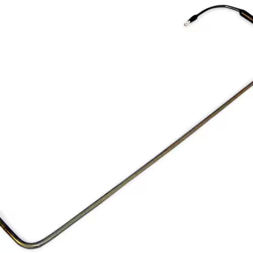 Defrost heater 5303918208 installed behind freezer back panel in refrigerator