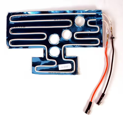 Installation view of heater kit 5303918301 inside top-mount refrigerator