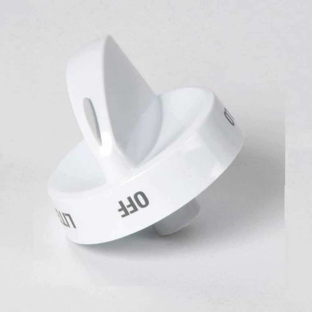 A metallic appliance broil heating element with densely packed, wavy coils.