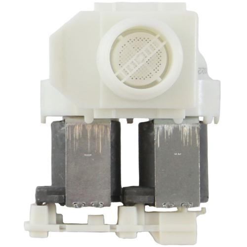 Front view of the Bosch 422244 cold water dual inlet valve with two solenoids