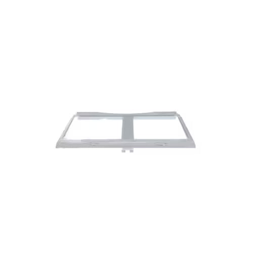 Samsung refrigerator drawer cover DA97-07019A installed in vegetable drawer compartment