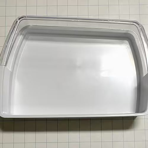 Close-up of Samsung DA97-08406A part number label on bin