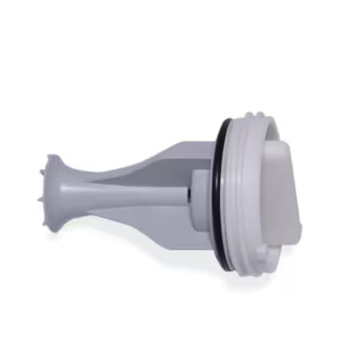 Close-up of Samsung filter assembly DC97-14278A mesh & housing