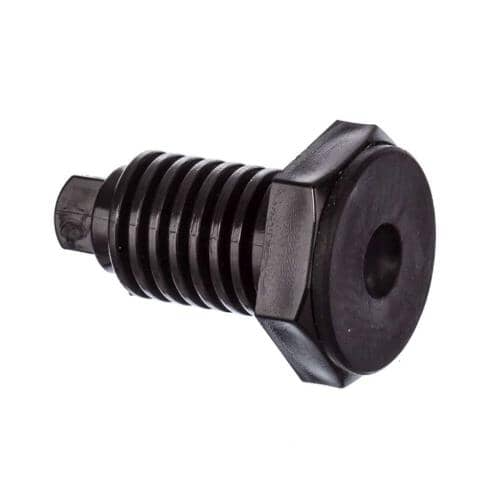 Electrolux 134548800 plastic leveling leg with deep threading