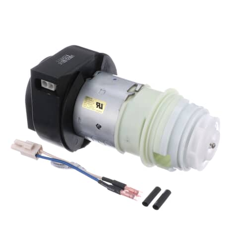 Side view of the Electrolux 154859101 single speed motor assembly