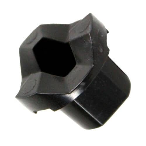 Electrolux 240328203 Refrigerator Door Hinge Bearing and Closer Cam, black plastic