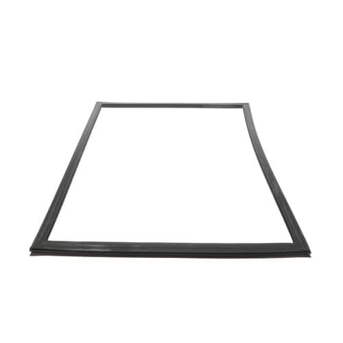 View of the gasket showing the folding characteristics of the seal as it lays on the surface.