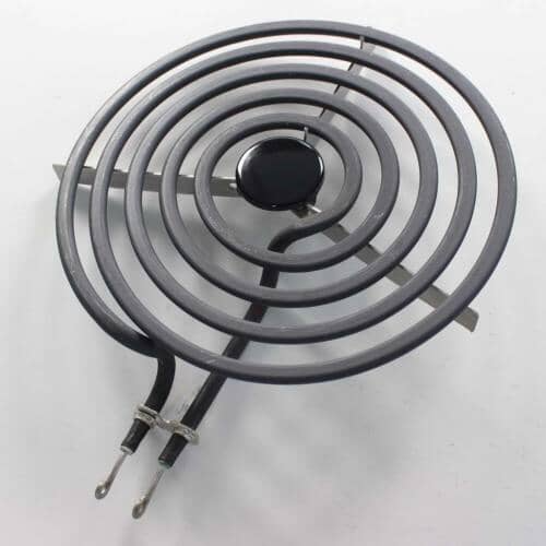 Electrolux 316442301 8-inch surface element, a large coil-style heating element with central black terminal, designed for electric cooktops, providing efficient and even heat distribution.