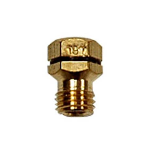 Angled view of the 5K BTU gas orifice (316527504) with its threaded end.