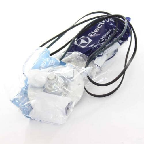 The various components of the maintenance kit bundled together in clear plastic packaging against a white background.