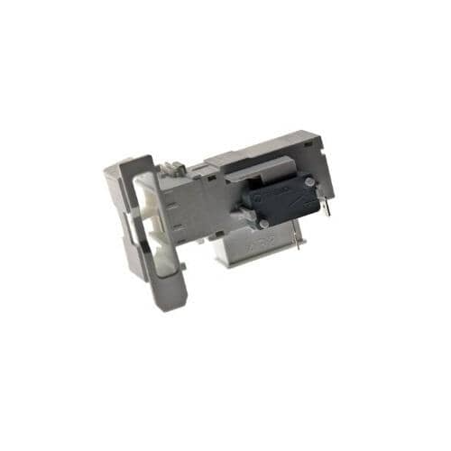 Electrolux 134936800 washer lid lock switch assembly with safety interlock design.