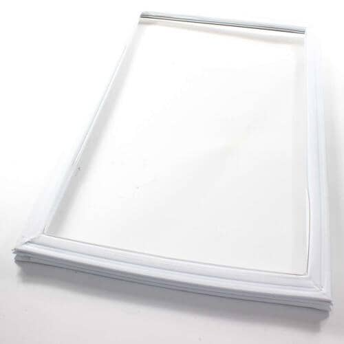 Electrolux 241872503 OEM white magnetic freezer door gasket designed for a secure seal and optimal temperature retention.