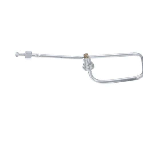 GE WB28K10190 gas range left front burner orifice holder tube assembly.