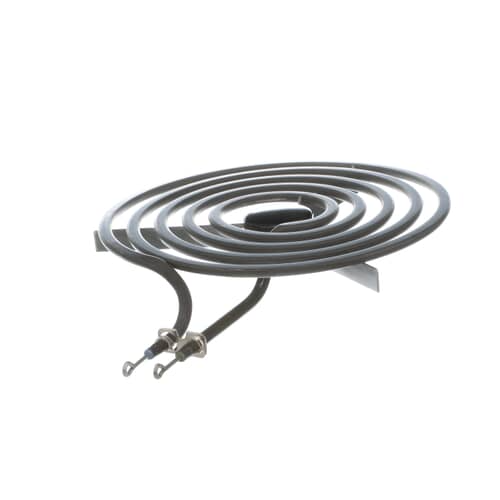 Front view of the GE WB30K5035 8-inch surface element.