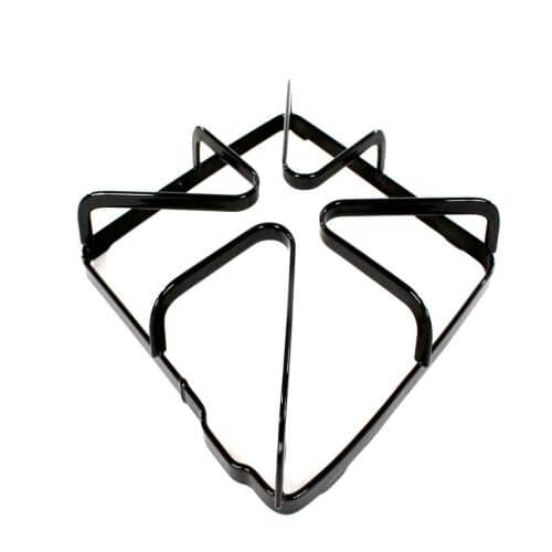 Alternate angled view of the OEM replacement WB31K10027 gray burner grate.