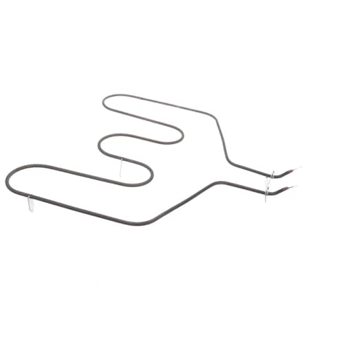 OEM GE WB44T10011 oven bake element, U-shaped metal heating tube with push-on terminals.