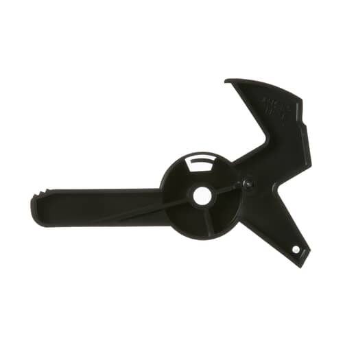 GE WD16X10011 black plastic detergent cup latch mechanism