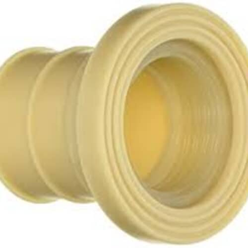 OEM WD18X10010 plastic pump elbow for GE, Hotpoint, and Kenmore dishwashers