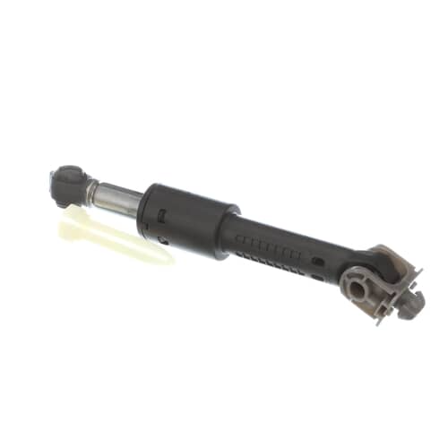 GE WH01X10343 damper shock with mounting clip shown next to it