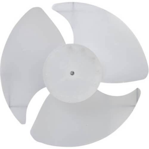 GE WR60X10205 Refrigerator Evaporator Fan Blade with three plastic blades