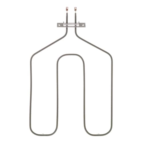 U-shaped oven bake heating element WB44X169 for GE ranges, showing the terminal end.