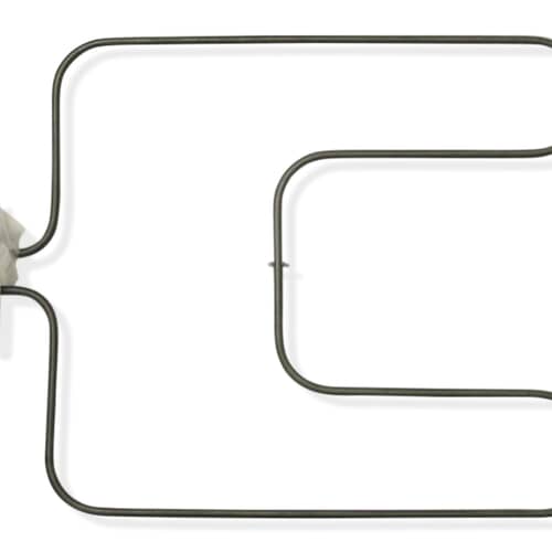 Top view of the GE WB44X200 Range Bake Element, showing the coil structure and central mounting connector.