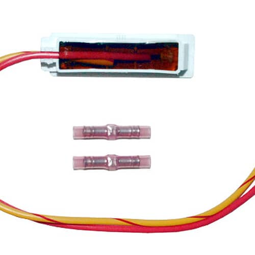 GE WH12X10141 washer lid switch assembly with wiring harness and connectors.
