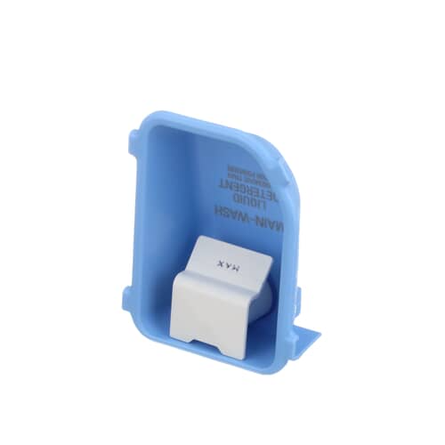 Top view of the LG 3891ER2003A detergent tray showing markings for Main Wash and Liquid Detergent
