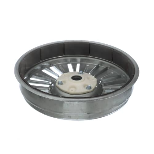 Side view of LG 4413ER1003A rotor assembly displaying mounting hub and screw placement.