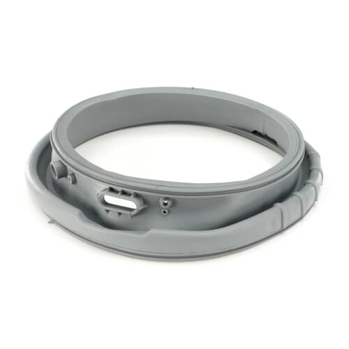 Side profile of the Samsung DC64-01570A door boot seal, showing the detailed structure of the gasket ribs.