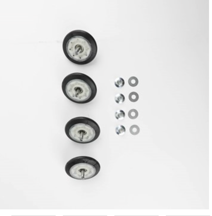 LG 4581EL2002L Dryer Roller Assembly – Quiet Drum Support