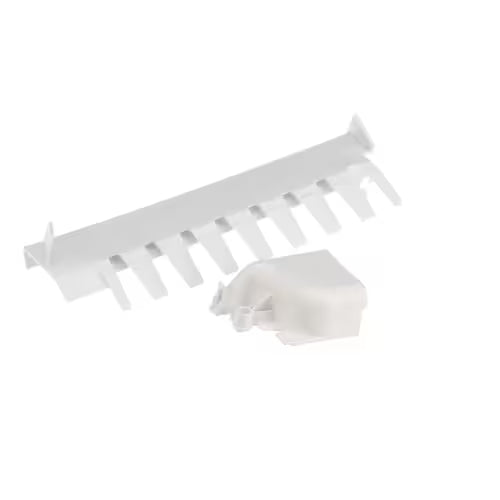 Whirlpool W10297244 ice maker cube ejector arm close-up