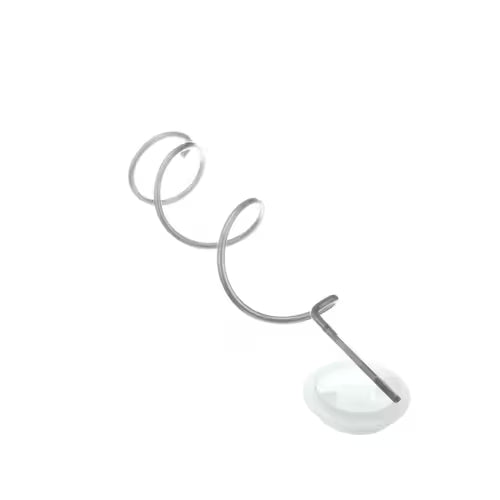 Whirlpool W10422851 part number label close-up auger