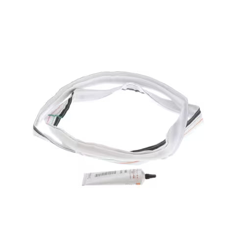 Dryer rear felt seal W10612022 installed behind drum in Whirlpool drye