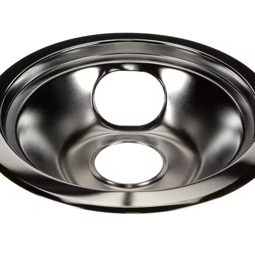 WB31T10010 GE 6-inch chrome drip bowl replacement part for electric stove or cooktop