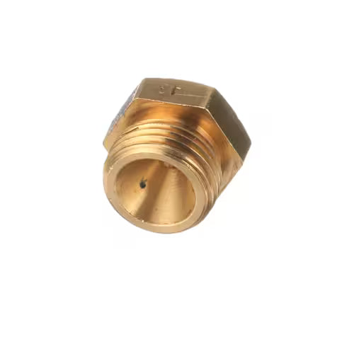 Gas dryer orifice WP15418 installed on Whirlpool/Maytag burner