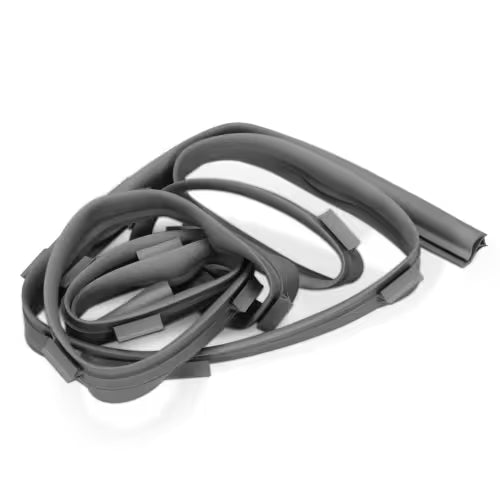Dryer door seal WP31001529 installed on Whirlpool dryer door opening