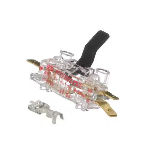 Dryer door switch WP3391902 installed in Whirlpool dryer