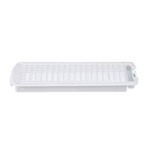 Replacement WP35001050 lint filter installed in dryer lint trap housing