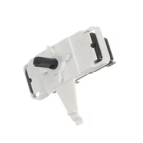 OEM Whirlpool WP3977456 Thermal Fuse and Thermostat Kit Installed on Dryer Heater Housing