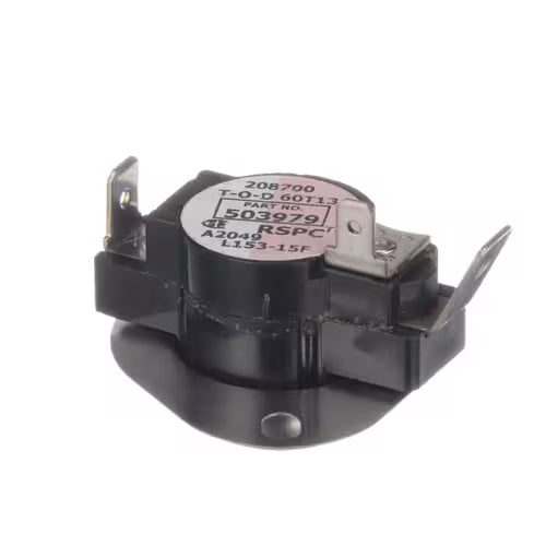 Whirlpool Dryer Thermostat WP503979 Installed on Heater Housing