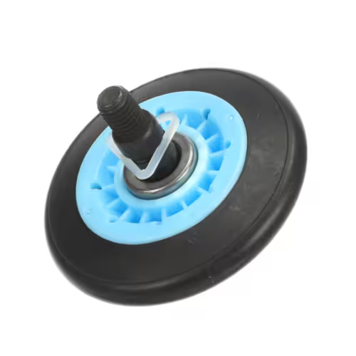 Whirlpool Dryer Drum Support Roller WPW10177428 Installed Under Drum