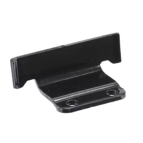 OEM GE WR02X10782 door stop close-up of mounting screw and body