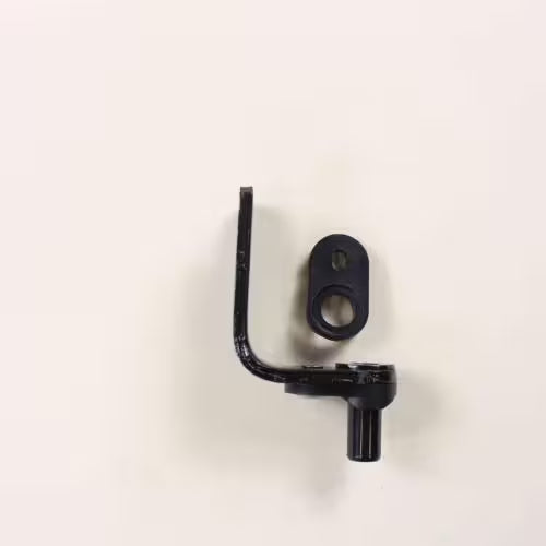 WR13X10020 hinge kit installed on GE refrigerator bottom hinge location