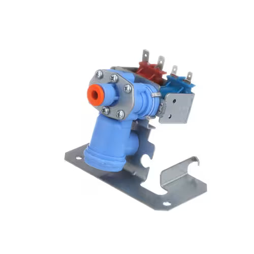 GE WR57X10023 water inlet valve assembly front view