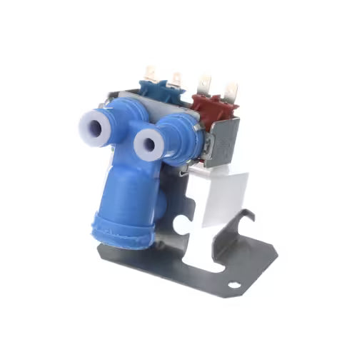 GE WR57X10050 valve installed in refrigerator water supply line