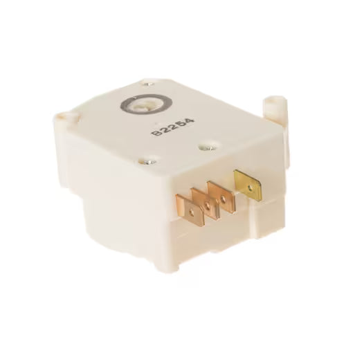 GE WR9X520 defrost control timer front view