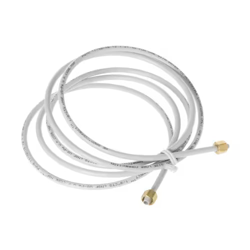 WX08X10006 GE dishwasher drain hose replacement part compatible with select GE and Hotpoint models