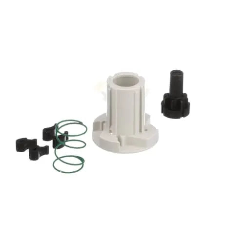 Whirlpool 285825 Agitator Cam Repair Kit showing cam, dogs, spring, and seals
